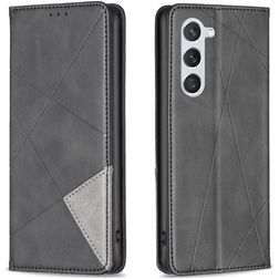 Mobigear Rhombus Slim Samsung Galaxy S24 Wallet case - Black
