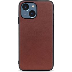 Mobigear Excellent iPhone 14 Fodral Hårdplast Skal - Brun