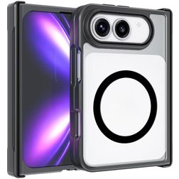 Mobigear Shockproof iPhone Duo MagSafe Funda Plástico rígido Carcasa - Negro