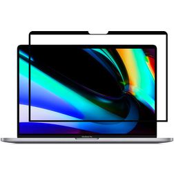 GrizzlyCoat MacBook Pro 16 polegadas (2019-2020) Película de ecrã Antirreflexo em plástico - Compatível com capas - Preto