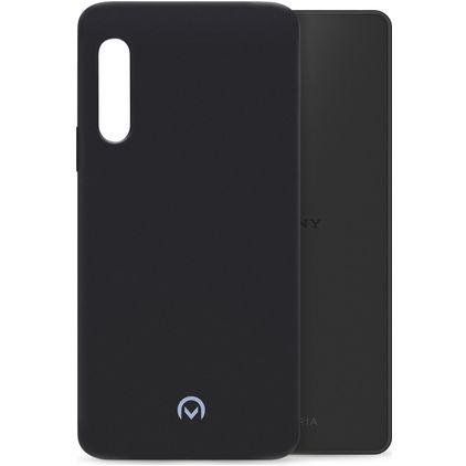Mobilize Rubber Gelly Sony Xperia 10 V Flexibel TPU Skal - Matt Black
