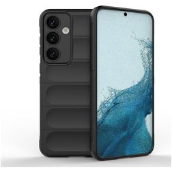 Mobigear Bumpy Samsung Galaxy S24 Plus Fleksibel TPU Bagsidecover - Sort