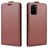 Mobigear Samsung Galaxy S20 FE Cover flip - Marrone
