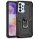 Mobigear Armor Ring Samsung Galaxy A23 Plástico rígido Capa traseira Antichoque com anel - Preto