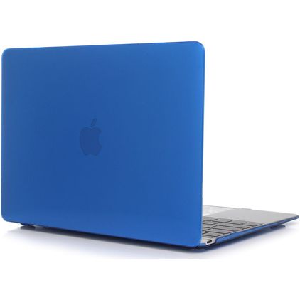 Mobigear Glossy MacBook Air 13 tommer (2010-2019) Hardshell Laptopcover MacBook Case - Mørkeblå - Model A1369 / A1466