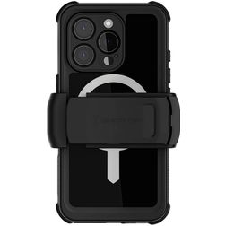 Ghostek Nautical Belt iPhone 16 Pro Impermeabile MagSafe Hardcase Back cover Antiurto - Nero