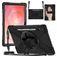 Mobigear SureGrip XGuard Samsung Galaxy Tab S11 Ultra Case Plastic / Silicone Back cover + Stylus Holder + Shoulder Strap + Stand - Black