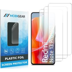 Mobigear Xiaomi Redmi Note 13 Pro 5G Skärmskydd Skyddsfilm (3-pack)