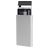 Mobiparts Cardprotector Aluminium Card Holder - 6 Cards - MagSafe Compatible - Silver