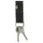 Valenta Keychain Leather Keychain with Coin Pocket - Black