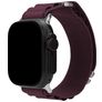 Mobilize Alpine Nailon Apple Watch Ranneke Solki - 49/46/45/44 mm - Bordeaux