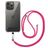Mobigear Lanyard Cordão para telemóvel universal ajustável - Rosa