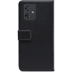 Mobilize Classic Gelly Wallet Motorola Moto G54 Lompakkokotelo + Setelitasku - Musta