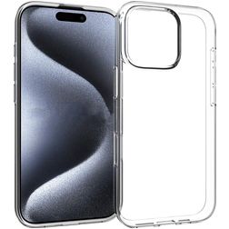 Mobigear Basics Transparente iPhone 16 Pro TPU flexível Capa traseira - Transparente