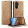 CaseMe 013 Samsung Galaxy A16 Pungetui med Seddelrum - Brun
