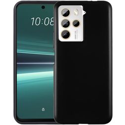 Mobigear Colors HTC U23 Pro Joustava TPU Suojakuori - Musta