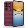 Mobigear Bumpy Samsung Galaxy S26 Ultra Elastyczne TPU Etui plecki - Wine Red