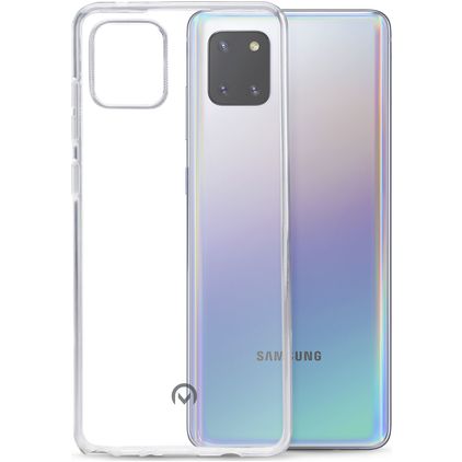 Mobilize Gelly Transparente Samsung Galaxy Note 10 Lite TPU flexível Capa traseira - Transparente