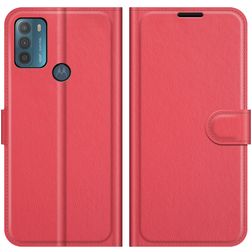 Mobigear Classic Motorola Moto G50 Etui z klapką typu portfel - Czerwony