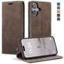 CaseMe 013 iPhone 17 Funda tipo libro Cartera - Coffee