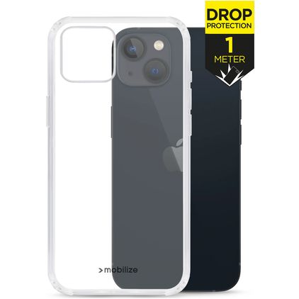 Mobilize Naked Protection Transparente iPhone 13 Plástico rígido Capa traseira Antichoque - Transparente