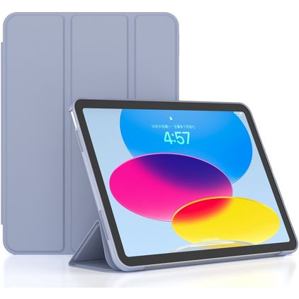 Mobigear Tri-Fold Gel iPad 11 (2025) TPU / Kunstlæder Pungetui - Blå
