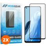 Mobigear Premium OPPO Reno 7 4G Szkło hartowane Ochrona ekranu - Kompatybilna z etui - Czarny (2 szt.)