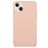 Mobigear Rubber Touch iPhone 15 Plus Silicona Carcasa - Rosa pastel