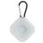 Mobigear Square Key Capa Silicone flexível Porta-chaves para Apple AirTag - Transparente