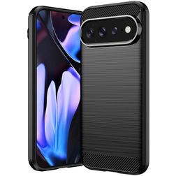 Mobigear Brushed Slim Google Pixel 11 Pro XL Elastyczne TPU Etui plecki - Czarny
