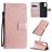 Mobigear Sunflower Samsung Galaxy S20 Capa livro Carteira - Rosa dourado
