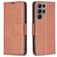 Mobigear Excellent Samsung Galaxy S25 Ultra Wallet case - Brown