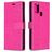 Mobigear Wallet Samsung Galaxy A21s Pungetui med Seddelrum - Magenta