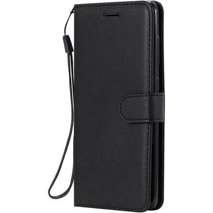 Mobigear Premium Samsung Galaxy A21s Plånboksfodral med sedelfack - Svart