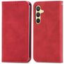 Mobigear Retro Slim Samsung Galaxy S25 Plus Pungetui - Rød