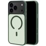 Mobiparts Hardcover iPhone 18 Pro Max MagSafe Hardcase Back cover - Satin Green