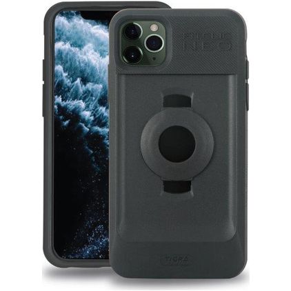 Tigra FitClic Neo Case iPhone 11 Pro Hårdt Bagsidecover Stødsikkert - Sort