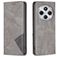 Mobigear Rhombus Slim Xiaomi Redmi 14C Wallet case - Grey