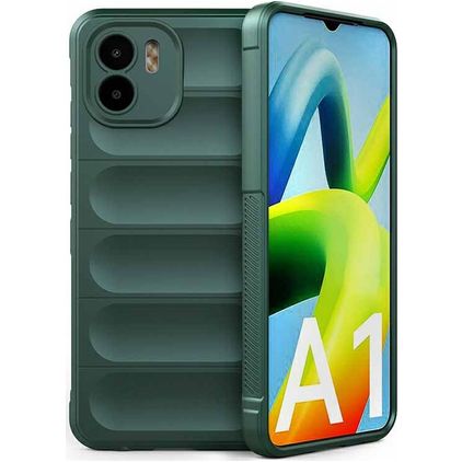 Mobigear Bumpy Xiaomi Redmi A1 4G TPU flexível Capa traseira - Verde