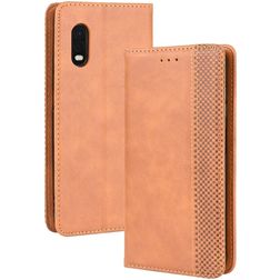 Mobigear Sensation Samsung Galaxy Xcover Pro Funda tipo libro Cartera - Coñac