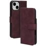 Mobiparts Classic Wallet iPhone 13 Funda tipo libro Cartera - Velvet Red