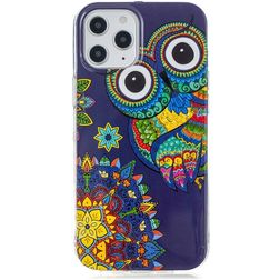 Mobigear Design iPhone 12 Pro Max Elastyczne TPU Etui plecki - Owl