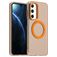 Mobigear Shockproof Samsung Galaxy A16 MagSafe Hardcase Etui plecki - Pomarańczowy