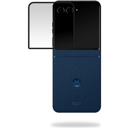 Mobilize Premium Motorola Razr 60 Glas Skærmbeskytter Privacy - Case Friendly - Sort