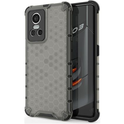 Mobigear Honeycomb Realme GT Neo 3 Hard Case Back cover Shockproof - Black