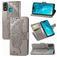 Mobigear Butterfly HONOR 9X Lite Cover a libro portafoglio - Grigio