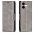 Mobigear Excellent iPhone 16 Wallet case - Grey