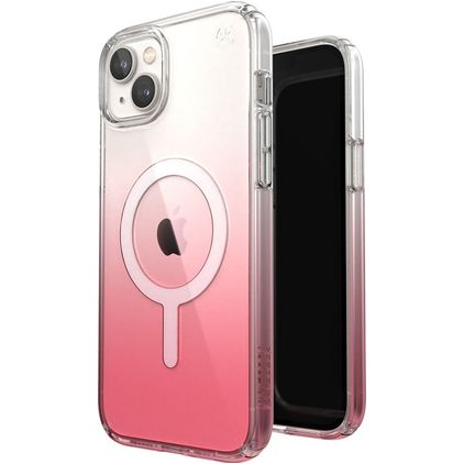 Speck Presidio Perfect Clear Ombre iPhone 14 Plus MagSafe Hardcase Etui plecki Wstrząsoodporne - Vintage Rose
