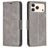 Mobigear Excellent iPhone 18 Pro Funda tipo libro Cartera - Gris
