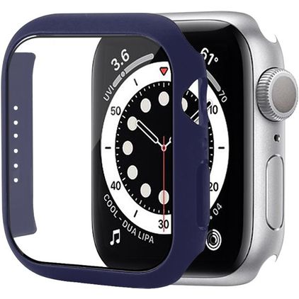 Mobigear Colors Capa rígida para Apple Watch - 45 mm - Azul escuro
